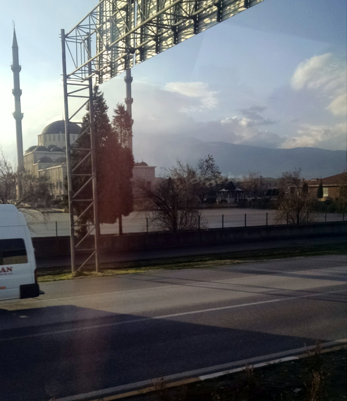 Mezquita en el camino
