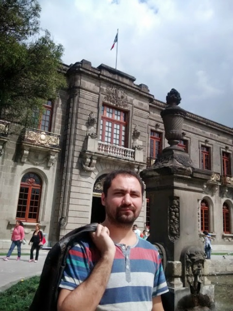 Geo en el Castillo de Chapultepec