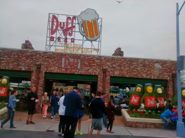 La famosa cerveza Duff