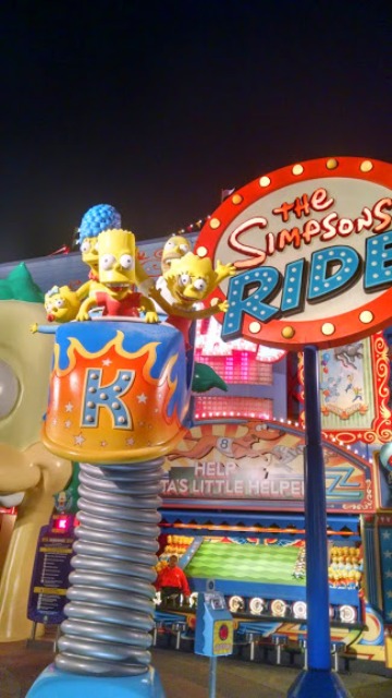 Simpsons Ride Universal Florida