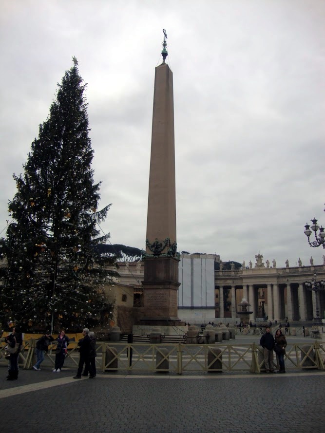 Arbolito de Navidad estilo Vaticano