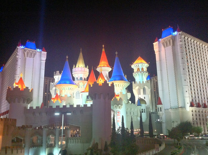 La magia de Las Vegas por la noche