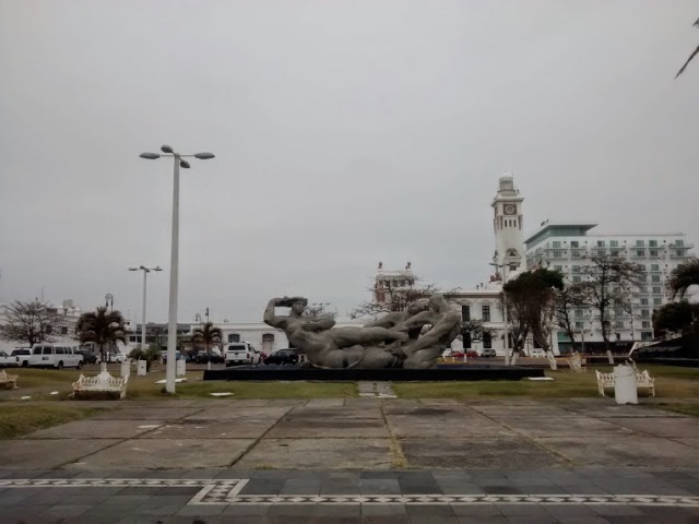 Escultura dedicada a los pescadores