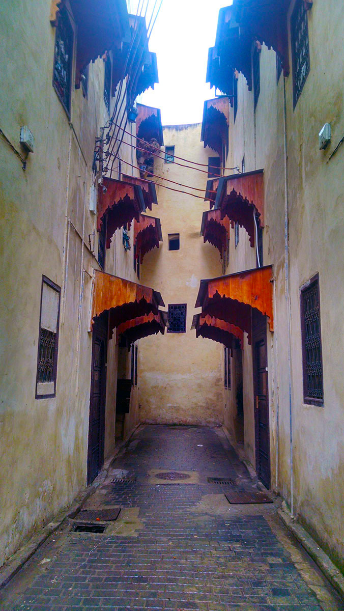Callejones en Fez