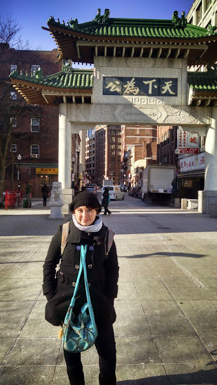 No podía abandonar Boston sin mi foto de Chinatown