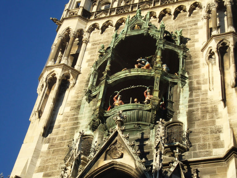 Reloj de Neues Rathaus mejor conocido como “glockenspie”