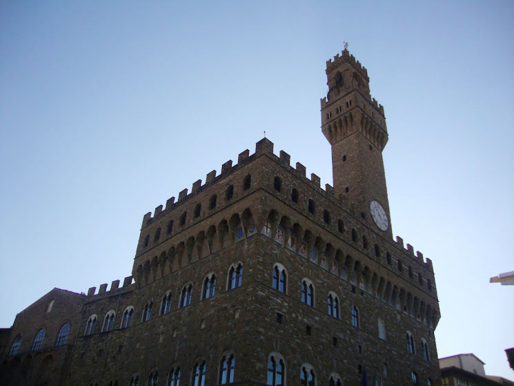 Palacio viejo en Florencia