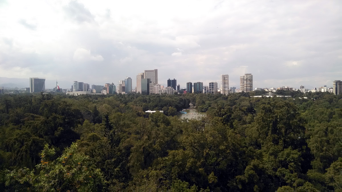 Vista desde el Cerro de Chapultepec