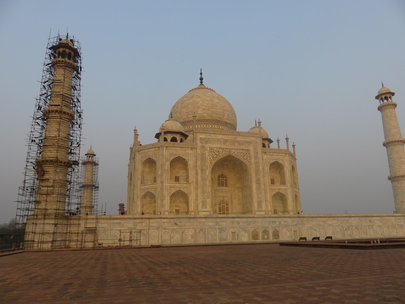 Taj Mahal en su gran esplendor