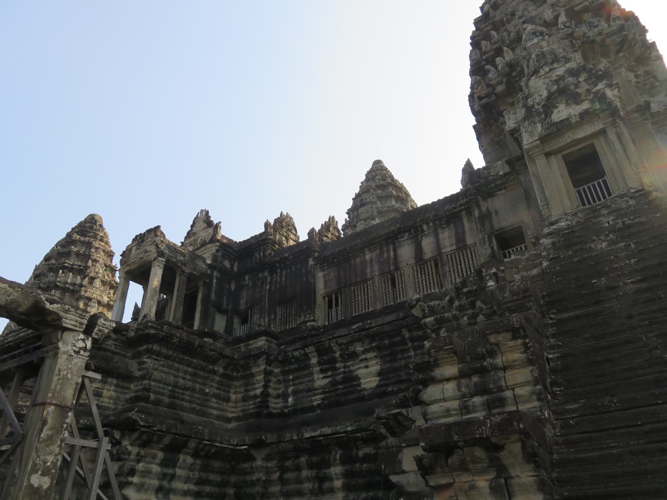 Torres dentro de Angkor Wat